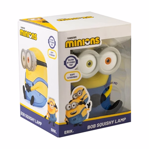 Minions Boba mīksta silikona LED naktslampiņa bērniem, 15 cm