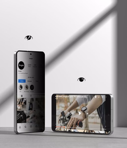 Ringke Easy Slide Privātuma Rūdīts stikls 2-Pack for Samsung Galaxy S26