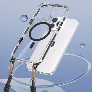 Tel Protect Strap Viedtālruņa apvalks iPhone 15 Pro melns