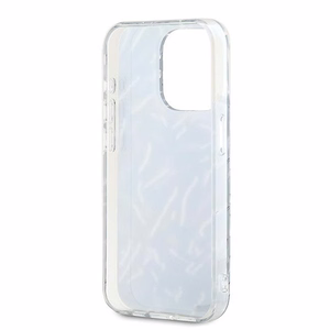 Karl Lagerfeld Zebra With Cord iPhone 15 Pro Max Case - Purple