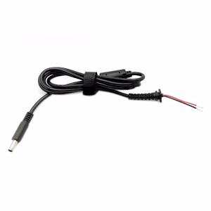Power Supply Connector Kabelis priekš DELL, 4.5 x 2.7mm, ar pin