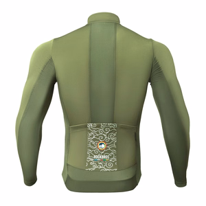 Rockbros TLWT001 ROAD TO SKY windproof insulated cycling jersey L - green