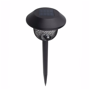 Forever Light Solar LED Lampa Steel Post SUNARI FLS-30 melns