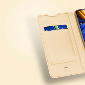Dux Ducis Skin Pro atverams viedtālruņa apvalks Xiaomi Poco F4 5G rozā