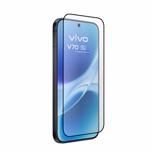 Crong 3D Armour Glass Lite pa visu virsmu līmējams rūdīta stikla ekrāna aizsargs Vivo V70 5G