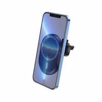 Borofone Automašīnas turētājs BH71 ar magnētisko stiprinājumu uz ventilācijas atveri, melns