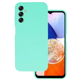Viedtālruņa apvalks Silicone Lite Case Samsung Galaxy M34 5G gaiši zaļais