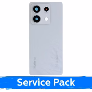 Aizmugurējais vāks saderīgs ar Xiaomi Redmi Note 13 5G / Arctic White / (Service Pack)