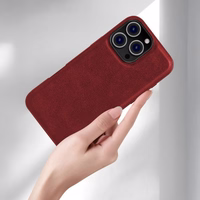 Maciņš X-Level "Earl III Collection" Apple iPhone 16 Pro Max sarkans