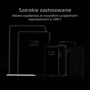 Green Cell KABGC03 USB kabelis 0,25 m USB A - USB C, melns