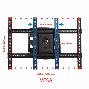 Esperanza ERW021 CRONOS 2.16 m (85") TV mount melns