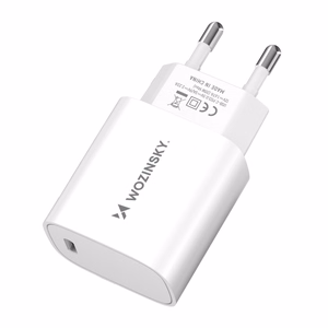 Wozinsky WGWCCW 20W USB-C сетевое зарядное устройство - белое