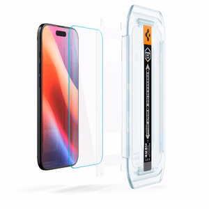 Spigen Glas.TR EZ Fit 2-komplekts rūdīts stikls iPhone 17 Air - caurspīdīgs