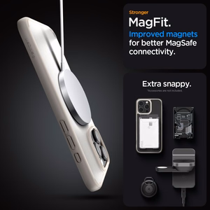 Spigen Ultra Hybrid Magnētiskais apvalks ar MagSafe iPhone 16 Pro Max - titāna