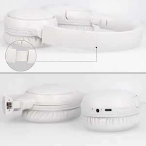 Blavec Virs ausīm Bluetooth Austiņas BO-12 Bass Master ANC (BO12-W) baltas