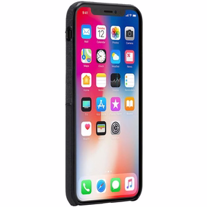 Incase Textured Snap vāciņš ierīcei iPhone XS Max, melns