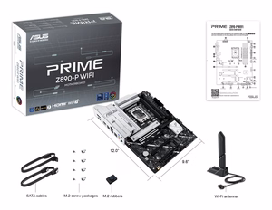 ASUS PRIME Z890-P WIFI Intel Z890 LGA 1851 (Socket V1) ATX mātesplate