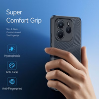 DUX DUCIS AIMO viedtālruņa apvalks REDMI NOTE 14 4G (163,25mm) melns