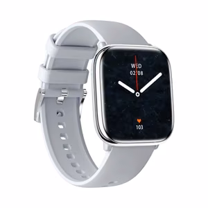 myPhone Watch Pastel – ūdensizturīgs viedpulkstenis ar 1.75 collu AMOLED ekrānu, sudraba/pelēks