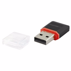 Esperanza EA134K karšu lasītājs melns, sudrabs, caurspīdīgs USB 2.0