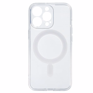 TEL PROTECT MagSilicone viedtālruņa apvalks Iphone 13 Pro caurspīdīgs