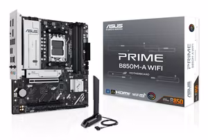 ASUS PRIME B850M-A WIFI AMD B850 Socket AM5 micro ATX mātesplate