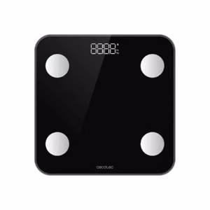 Cecotec Surface Precision Smart – viedie vannasistabas svari, līdz 180 kg, melnā krāsā