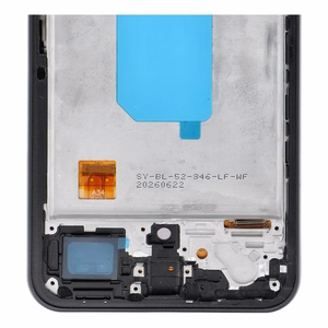 REWA OLED LCD displejs ar rāmi SAMSUNG A34 5G, melns