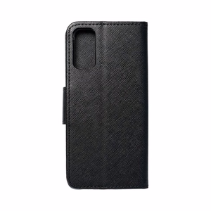 FANCY grāmatas veida viedtālruņa apvalks SAMSUNG S20 / S11e melns