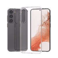 Ultra Clear 0,5 mm viedtālruņa apvalks Samsung Galaxy S23+ (m) - skaidrs