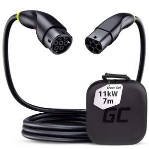 Green Cell EVKABGC02 electric vehicle charging cable Black Type 2 3 7 m