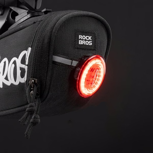 Rockbros G007 Flash Journey velosipēda sēdekļa soma, 0.8L – krāsa: melna