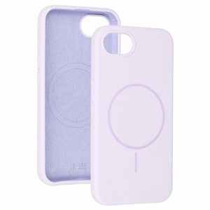 Magnētisks plānais silikona viedtālruņa apvalks Iphone 16e (m) - violets