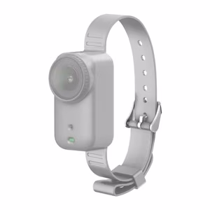 Silikona siksna / mājdzīvnieka kaklasiksna Puluz DJI Osmo Nano (pelēka)
