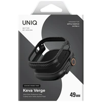 Uniq Keva Verge Case for Apple Watch 49mm - Black