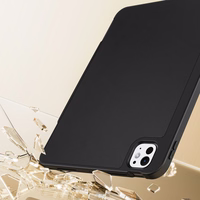 Dux Ducis Vers maciņš iPad Pro 11" (2024/2025) ar statīvu un Apple Pencil turētāju melns