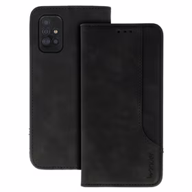 Viedtālruņa apvalks Wonder Prime SAMSUNG GALAXY A51 melns