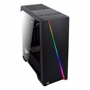 Aerocool Cylon MIDI torņa datora korpuss, melns