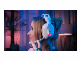 Logitech A20 X austiņas Baltas