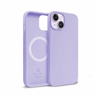 Crong Color Cover Magnetic - iPhone 14 Plus MagSafe maciņš (violets)