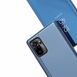 Jauns Clear View Case flip apvalks ar statīvu Xiaomi Redmi Note 11 Pro+ 5G (China) / 11 Pro 5G (China) / Mi11i HyperCharge / Poco X4 NFC 5G rozā