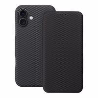 FOLIO Sānu magnētiskais grāmatas apvalks IPHONE 16 PLUS pelēks