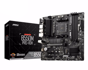 MSI B550M PRO-VDH AMD B550 сокет AM4 micro ATX