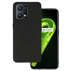 Aizmugures apvalks MATT Realme 9 5G/9 PRO Melna