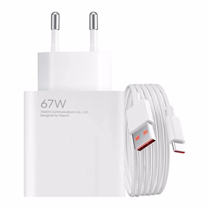 Lādētājs Xiaomi HyperCharge Combo 67W USB-A balts BHR9465EU