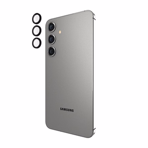 Case-Mate Aluminum Ring Lens Protector kameras lēcu aizsargstikls ierīcei Samsung Galaxy S24+, melns