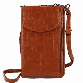 Adīts maciņš telefonam GCW12 brūns