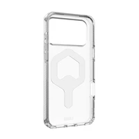 UAG Urban Armor Gear viedtālruņa apvalks PLYO saderīgs ar MagSafe iPhone 17 Pro Max ledus / balts