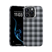 Benks Magnētiskais Armor Vichy Kevlar Viedtālruņa apvalks (BF65) iPhone 16 Pro melns