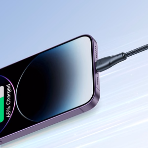 Joyroom Surpass Series A11 Lightning / USB-C 20W 1.2 m kabelis - melns